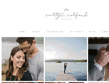 Tablet Screenshot of caitlyncolford.com
